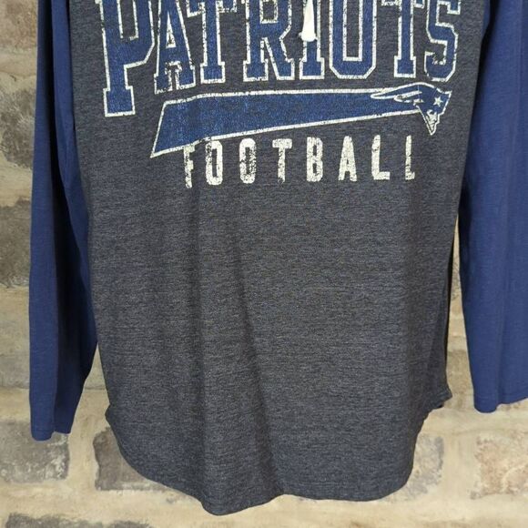 G-III NFL Long Sleeve Hooded New England Patriots Shirt Men's Size Large - Picture 5 of 13